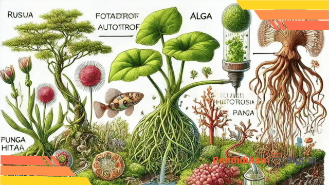 Perbedaan Organisme Autotrof dan Heterotrof